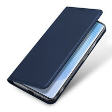 Заредете изображение във визуализатора на галерията – Dux Ducis Skin Pro Case for Honor Magic5 Flip Card Wallet Stand Blue
