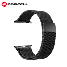 Заредете изображение във визуализатора на галерията – FORCELL F-DESIGN FA03 strap for Apple Watch 38/40/41mm black
