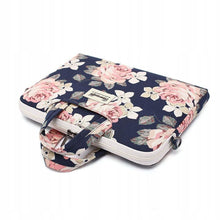 Заредете изображение във визуализатора на галерията – CANVASLIFE BRIEFCASE LAPTOP 13-14 NAVY ROSE
