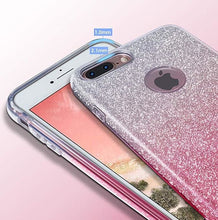 Заредете изображение във визуализатора на галерията – Wozinsky Glitter Case Shining Cover for iPhone XS Max black
