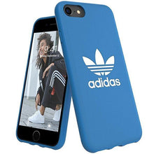 Заредете изображение във визуализатора на галерията – Adidas OR Molded Case BASIC iPhone SE 2022 / SE2020 / 7 / 8 / 6 / 6s blue/blue 31579
