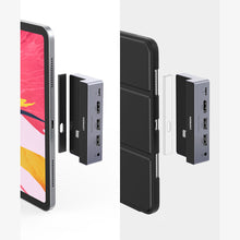 Заредете изображение във визуализатора на галерията – Ugreen HUB multifunctional 5in1 iPad Pro (USB-C - AUX / 2xUSB-A / HDMI / USB-C PD) gray (CM317)
