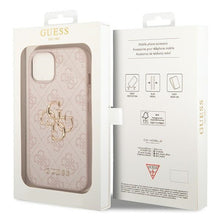 Заредете изображение във визуализатора на галерията – Original Case GUESS 4G Big Metal Logo GUHCP15S4GMGPI for Iphone 15 pink
