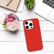 Заредете изображение във визуализатора на галерията – Tel Protect Silicone Premium for Iphone 13 red
