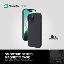 Заредете изображение във визуализатора на галерията – Amazing Thing Smoothie Magsafe Case IP156.7SMBK for Iphone 15 Plus black
