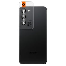 Заредете изображение във визуализатора на галерията – Spigen OPTIK.TR ”EZ FIT” CAMERA PROTECTOR 2-PACK GALAXY S23 / S23+ PLUS BLACK
