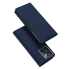 Заредете изображение във визуализатора на галерията – Dux Ducis Skin Pro Case For Motorola Moto G32 Flip Card Wallet Stand Blue
