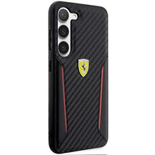 Заредете изображение във визуализатора на галерията – Ferrari FEHCS23SNPYK S23 S911 black/black hardcase Carbon Contrast Edges
