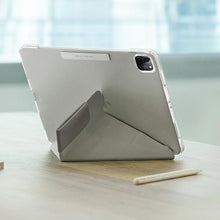 Заредете изображение във визуализатора на галерията – UNIQ etui Camden iPad Pro 11" (2021) szary/fossil grey Antimicrobial
