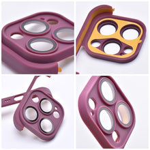 Заредете изображение във визуализатора на галерията – MINI BUMPERS with camera island protection Case for IPHONE 15 PRO MAX cherry
