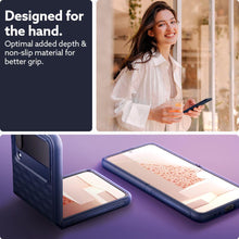 Заредете изображение във визуализатора на галерията – CASEOLOGY PARALLAX GALAXY WITH FLIP 4 MIDNIGHT BLUE
