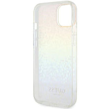 Заредете изображение във визуализатора на галерията – Original faceplate case GUESS GUHCP12MHDECMI for iPhone 12/12 Pro (IML Faceted Mirror / disco iridescent)
