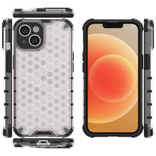 Заредете изображение във визуализатора на галерията – Honeycomb case for iPhone 14 Plus armored hybrid cover blue
