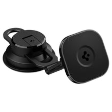 Заредете изображение във визуализатора на галерията – Spigen ITS35-3 ONETAP MAGNETIC MAGSAFE WINDSHIELD &amp; DASHBOARD CAR MOUNT BLACK
