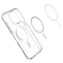 Заредете изображение във визуализатора на галерията – Spigen Crystal Hybrid MagSafe, white - iPhone 15 Pro
