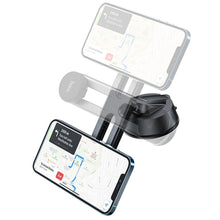 Заредете изображение във визуализатора на галерията – HOCO car holder megnetic to deck / central console Flying H16 black
