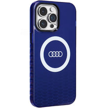 Заредете изображение във визуализатора на галерията – Audi IML Big Logo MagSafe case for iPhone 14 Pro Max - blue
