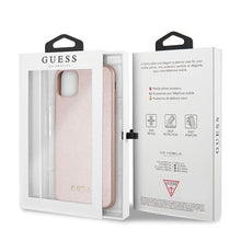 Заредете изображение във визуализатора на галерията – Guess GUHCN65IGLRG iPhone 11 Pro Max różowo-złoty/rose gold hard case Iridescent
