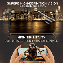 Заредете изображение във визуализатора на галерията – Tel Protect Best Flexible Hybrid Tempered Glass for IPHONE 13 PRO MAX/14 PLUS
