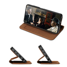 Заредете изображение във визуализатора на галерията – Dux Ducis Skin X2 Case For Xiaomi Redmi Note 12 Pro / Poco X5 Pro 5G Cover Flip Wallet Stand Brown
