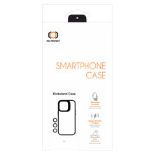 Заредете изображение във визуализатора на галерията – Tel Protect Kickstand case + camera glass (lens) for Iphone 13 Pro black
