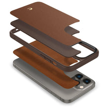 Заредете изображение във визуализатора на галерията – Spigen CYRILL KAJUK MAG MAGSAFE IPHONE 14 PRO MAX SADDLE BROWN
