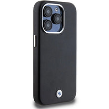 Заредете изображение във визуализатора на галерията – BMW Signature Wrapped Metal MagSafe case for iPhone 14 Pro - black
