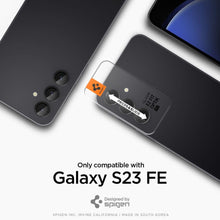 Заредете изображение във визуализатора на галерията – CAMERA COVER Spigen OPTIK.TR ”EZ FIT” CAMERA PROTECTOR 2-PACK GALAXY S23 FE BLACK
