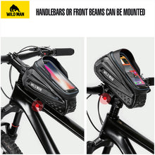 Заредете изображение във визуализатора на галерията – WILDMAN Bicycle bag ES10X waterproof 1,2L
