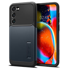 Заредете изображение във визуализатора на галерията – SPIGEN Slim Armor case for SAMSUNG S23 PLUS metal slate
