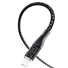 Заредете изображение във визуализатора на галерията – Fast charging cable 120W 1m 3in1 USB - USB-C / microUSB / Lightning Dudao L22X - silver

