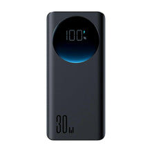 Заредете изображение във визуализатора на галерията – Joyroom JR-PBF03 30W 30000mAh powerbank + USB-A - USB-C cable 0.25m - black

