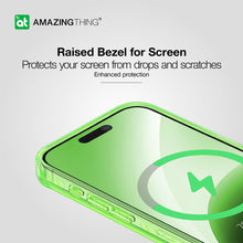 Заредете изображение във визуализатора на галерията – Amazing Thing Titan Pro Neon Mag Wallet Case IP156.1PTWGN for Iphone 15 Pro green with stand
