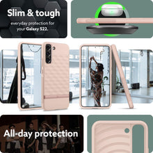 Заредете изображение във визуализатора на галерията – CASEOLOGY PARALLAX GALAXY S22 INDIA PINK
