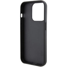 Заредете изображение във визуализатора на галерията – Karl Lagerfeld Gripstand Saffiano Choupette Pins case for iPhone 15 Pro Max - black
