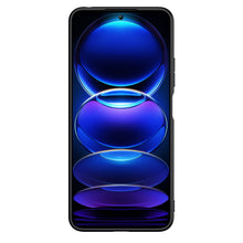 Заредете изображение във визуализатора на галерията – Nillkin Textured Case for Xiaomi Redmi Note 12 Pro / Poco X5 Pro 5G Reinforced Nylon Cover Black
