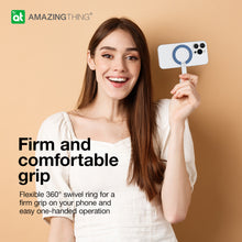 Заредете изображение във визуализатора на галерията – Amazing Thing Ring Titan Mag Magnetic holder stand IGTMBK blue
