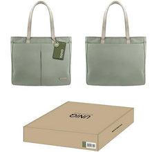 Заредете изображение във визуализатора на галерията – Uniq laptop bag Hava 16" green/laurel green RPET
