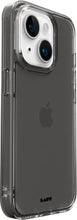 Заредете изображение във визуализатора на галерията – LAUT Crystal Matter X case with MagSafe for iPhone 13 / 14 / 15 - transparent and black
