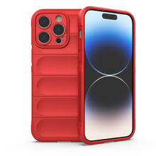 Заредете изображение във визуализатора на галерията – Magic Shield Case case for iPhone 14 Pro Max flexible armored cover red
