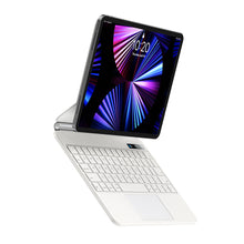 Заредете изображение във визуализатора на галерията – Magnetic case with keyboard for iPad Pro 12.9'' Baseus Brilliance - white
