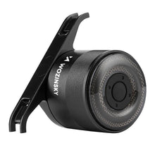 Заредете изображение във визуализатора на галерията – Wozinsky LED rear bicycle light with micro USB red light 5 modes black (WRBLB2)
