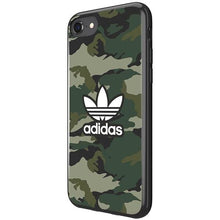 Заредете изображение във визуализатора на галерията – Adidas OR Snap Case Camo iPhone SE 2022 / SE2020 / 6 / 6s / 7 / 8 black/black 40551
