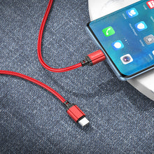 Заредете изображение във визуализатора на галерията – Borofone Cable BX87 Sharp - Type C to Type C - PD 60W 1 metre red
