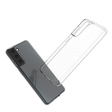 Заредете изображение във визуализатора на галерията – Gel case cover for Ultra Clear 0.5mm for Samsung Galaxy S21 5G transparent
