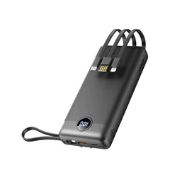 Power bank veger c20 - 20 000mah (micro + typ c + lightning 8-pin) black