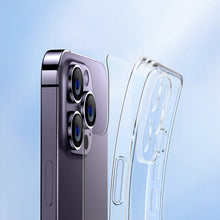 Заредете изображение във визуализатора на галерията – Ugreen Gel Frame Classy Clear Enhanced Protective Case for iPhone 14 Pro Transparent (LP619)
