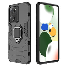 Заредете изображение във визуализатора на галерията – Ring Armor Case for Xiaomi Redmi Note 12 Pro / Poco X5 Pro 5G Armor Cover Magnetic Holder Ring Black
