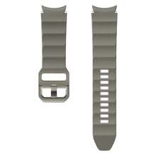 Заредете изображение във визуализатора на галерията – Samsung Rugged Sport Band strap Samsung Galaxy Watch (5/4 series) gray (M/L) (ET-SDR91LJEGEU)
