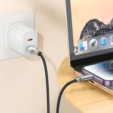 Заредете изображение във визуализатора на галерията – Borofone Cable BU40 Advantage - USB to Lightning - 2,4A 1,2 metres grey
